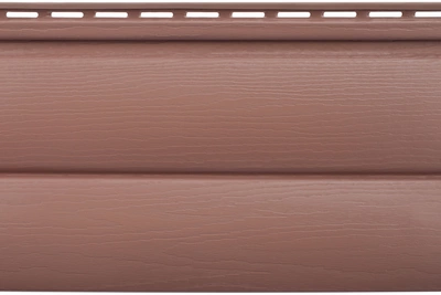 Акриловый сайдинг Альта-Профиль БЛОКХАУС | Премиум, Красно-коричневый ВН-03 3100х226мм